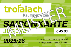 Saisonkarte Jugend 2025-26